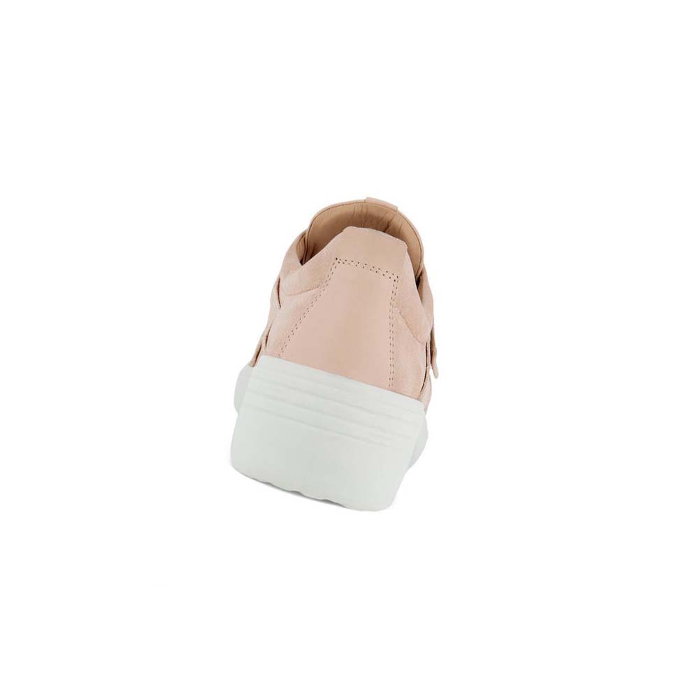 Ecco Soft 7 Wedge Joggesko Dame Rosa Rosa | NO 248NWY